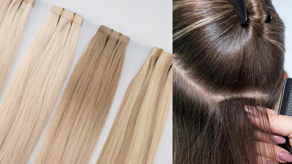 Tape Hair Extensions A Fast, Natural-Looking Transformation