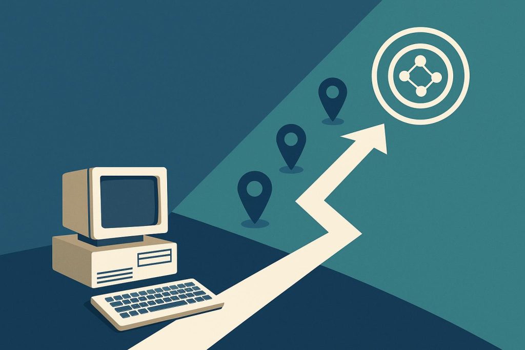 Where to Find Partners for Legacy System Modernization Legacy system modernization partnership concept, business collaboration, digital transformation