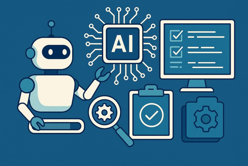 Best Practices for Integrating AI Into Your Test Automation Strategy AI-powered tools streamlining software test automation workflow for efficient integration