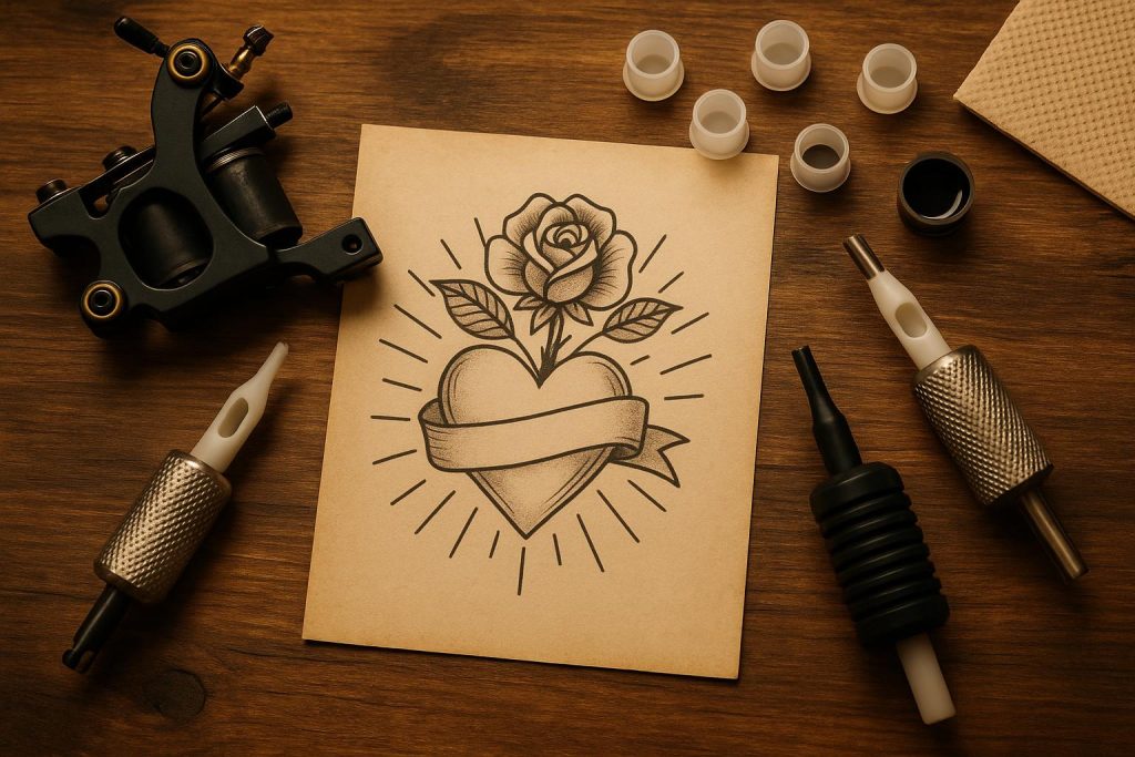 What People Wish They Knew Before Getting Their First Tattoo Tattoo artist working on a forearm tattoo in a modern studio, close-up of the tattoo process