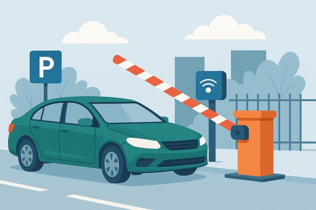Smarter Ways for Businesses to Think About Vehicle Access Modern vehicle access solutions for businesses, showcasing smart technology and secure entry systems