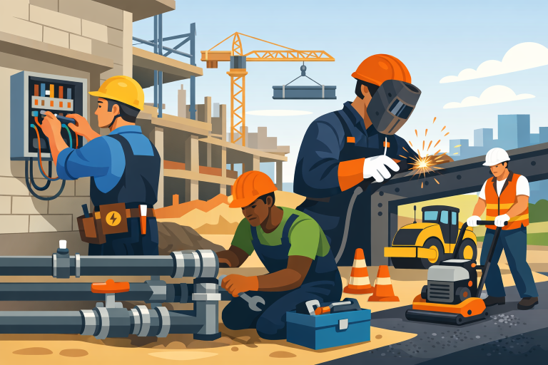 The Vital Role of Skilled Trades in Modern Infrastructure Image 1 of The Vital Role of Skilled Trades in Modern Infrastructure