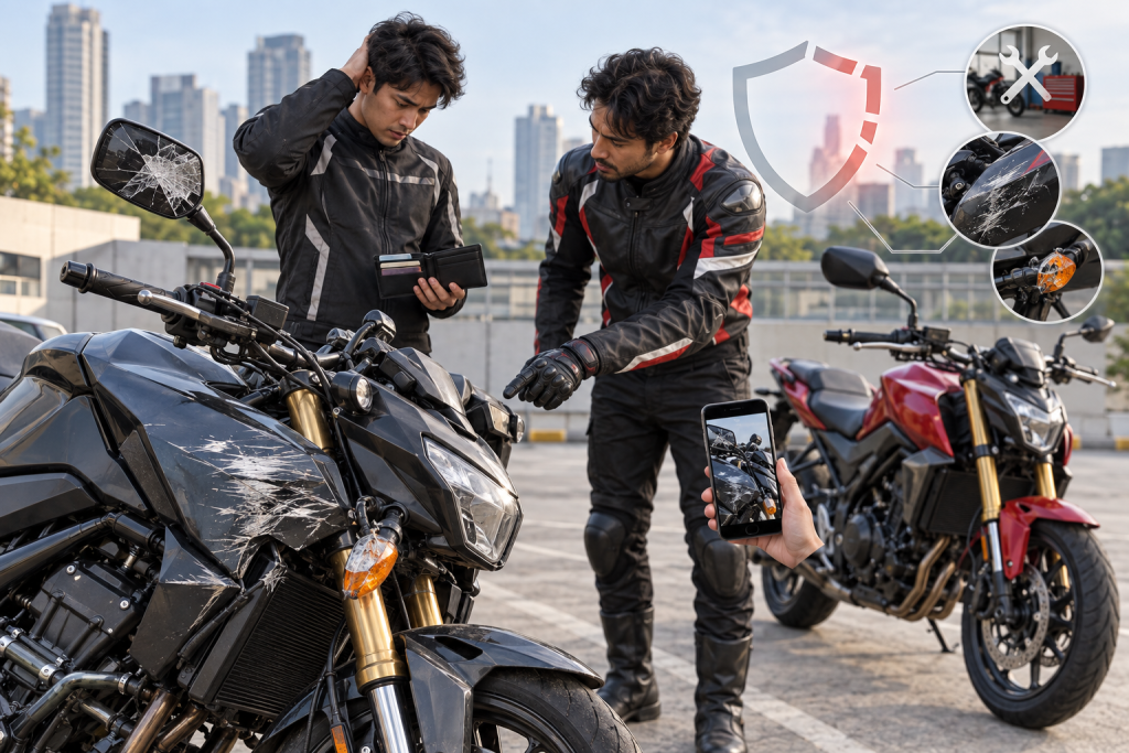 What Happens If You Damage Someone Else’s Bike Without Comprehensive Cover?