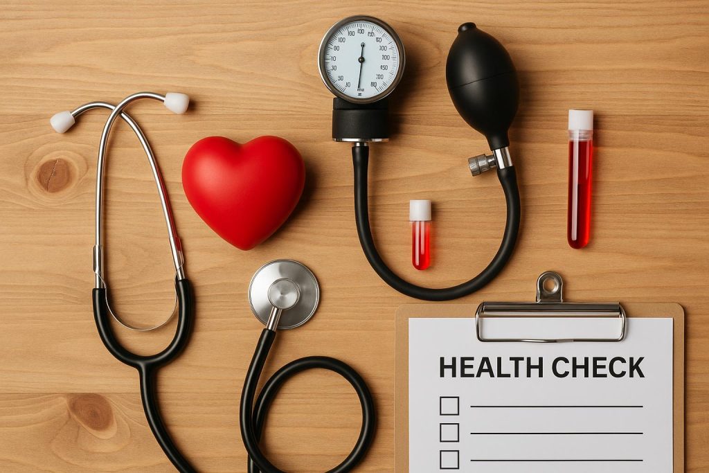 Health Checks That You Really Shouldn’t Skip Stethoscope and health checklist representing essential preventive medical exams and screenings